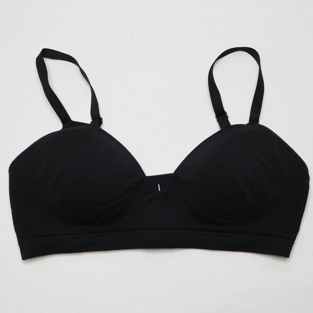 ThirdLove Black Wireless Comfort Bra Size Medium MD RN139833